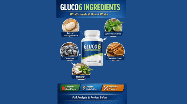 Gluco6 Ingredients: Full Breakdown and How the Formula Works