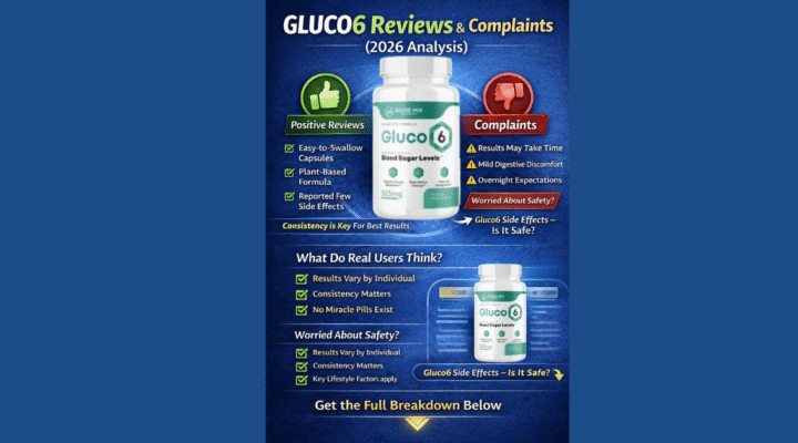 Gluco6 Reviews and Complaints (2026 Update)
