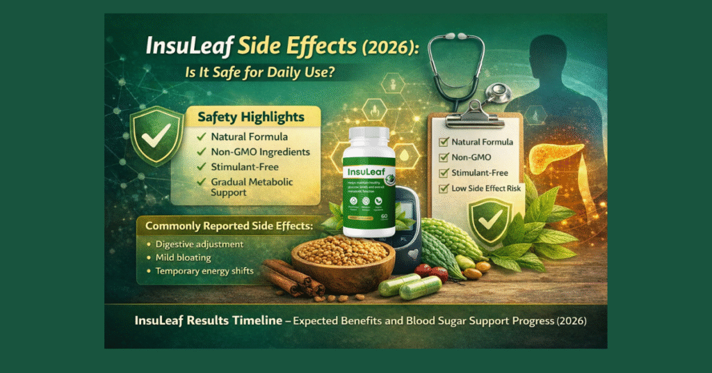 InsuLeaf Side Effects (2026):
Is It Safe for Daily Use?