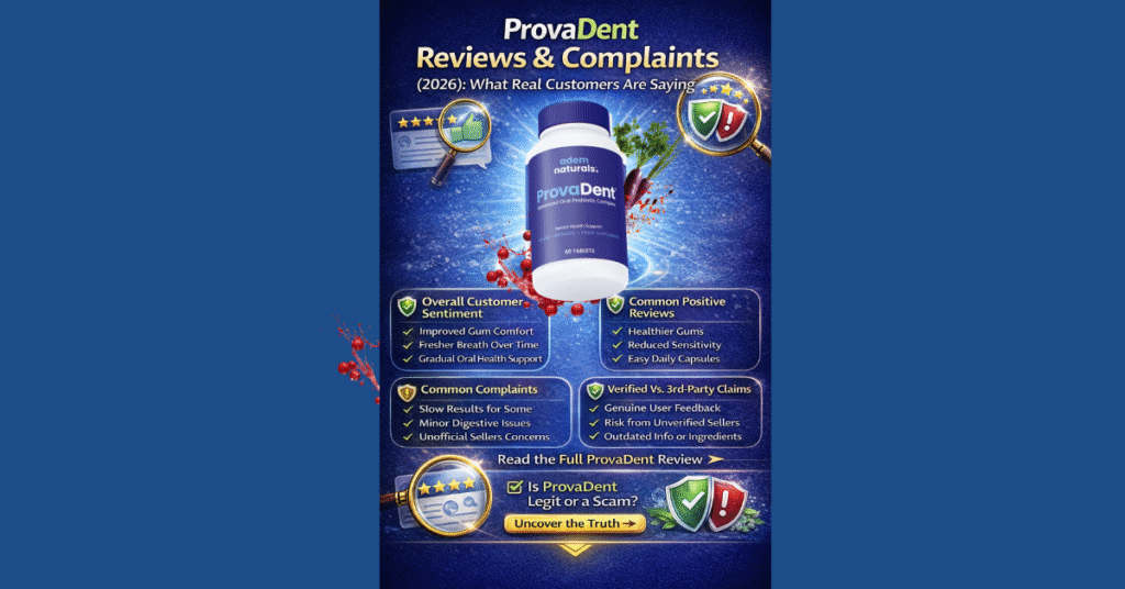 ProvaDent Reviews & Complaints
(2026): What Real Customers Are Saying